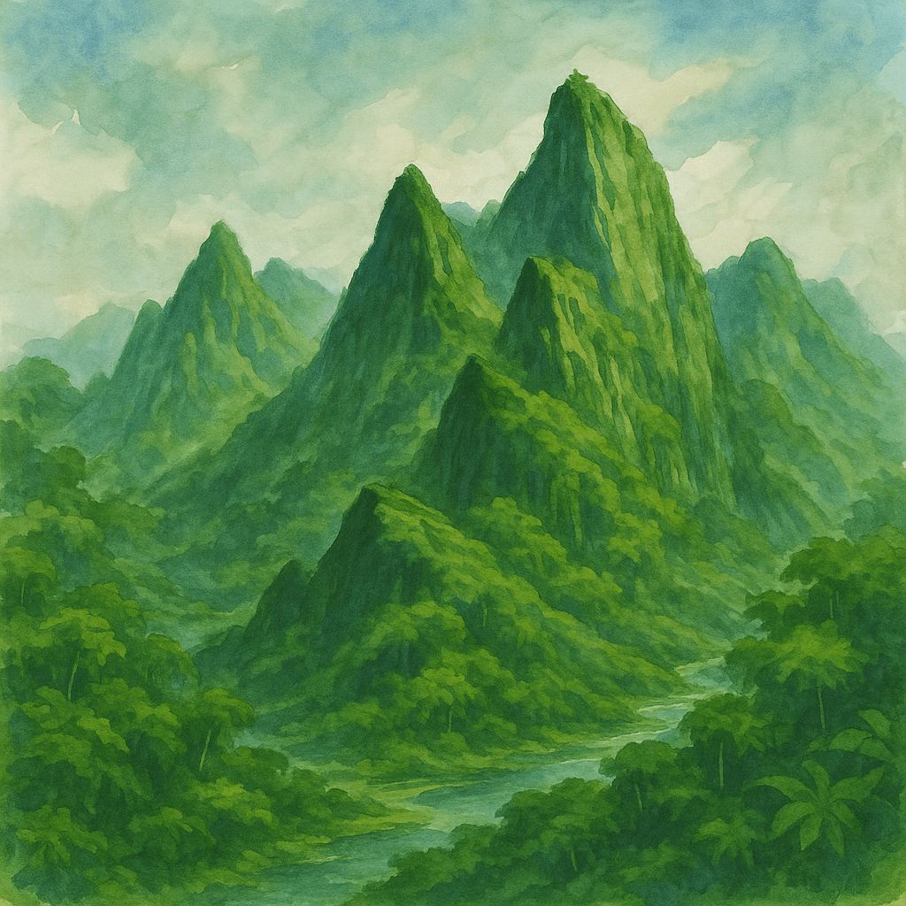 Mountain peaks